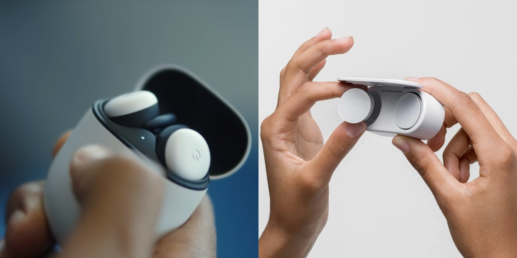 Google Pixel Buds and MIcrosoft Surface Earbuds