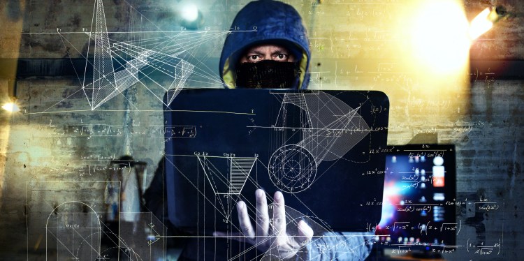 hacker stealing data