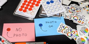 Why you can’t just take pictures at the Queer in AI workshop at NeurIPS