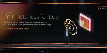 Amazon debuts AWS Inf1, an AI inference instance