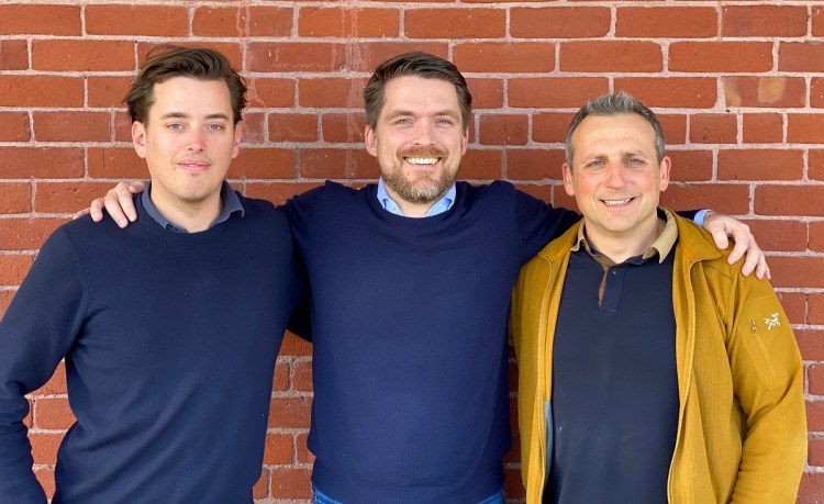 Gabi founders (left to right): Klemm, Hanno Fitchner, and 
