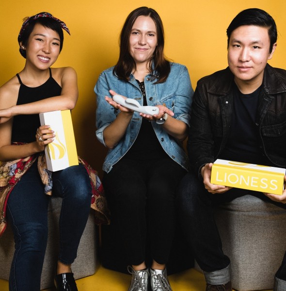 Anna Lee (left), Liz Klinger, and James