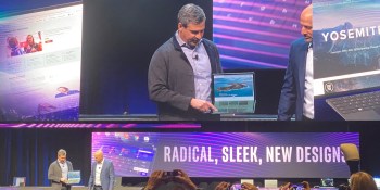 Intel shows off 17-inch laptop with foldable screen