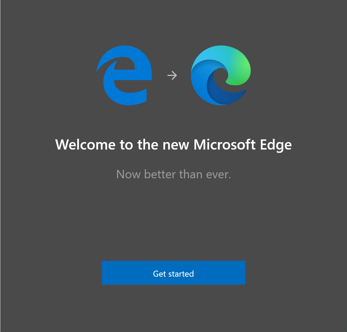 Legacy Edge to Chromium Edge