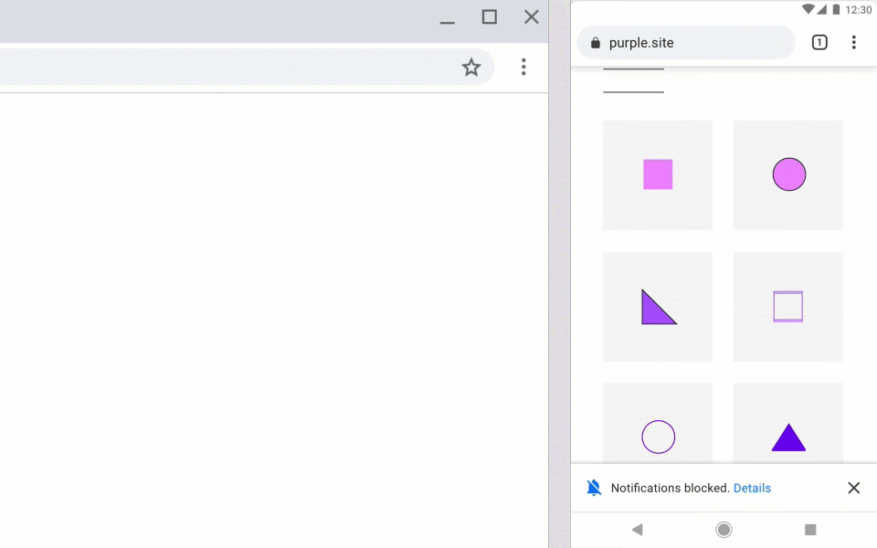 Chrome 80 quieter notifications