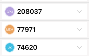 Antutu benchmarks for the iPhone 11 Pro with Apple's 2019 A13 processor.