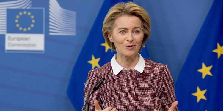 Ursula von der Leyen, president of the European Commission
