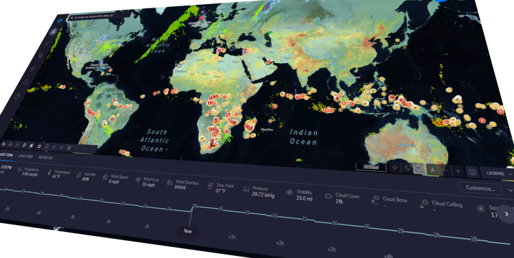 ClimaCell's HyperCast software