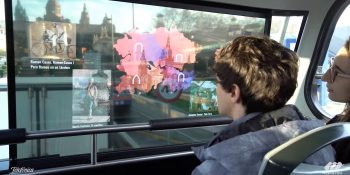 Telefonica and MediaPro debut 5G Augmented Tourism with AR bus windows