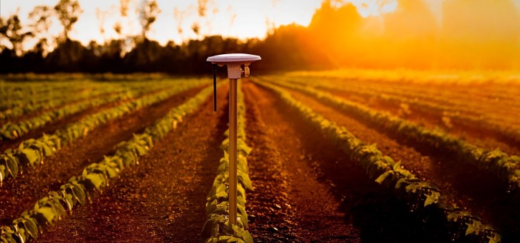 Arable's sensors can tell if crops are getting enough water.