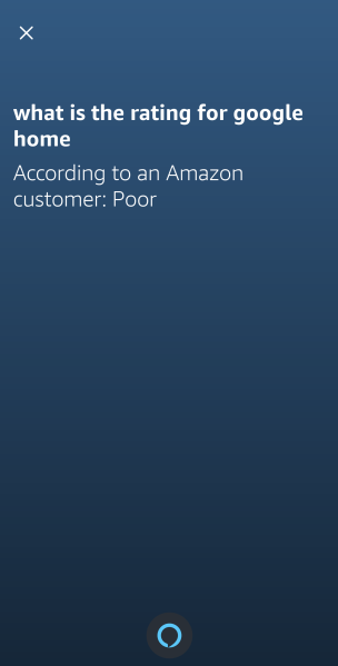 Alexa Answers example