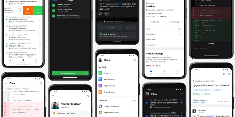 GitHub for Android and iOS