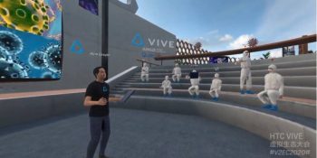 HTC holds virtual media event, sends coronavirus balloons into crowd for selfies