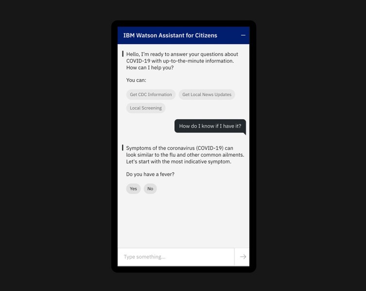 IBM Watson Assistant for Citizens