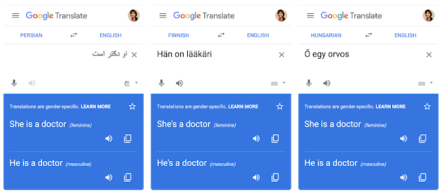 Google Translate bias