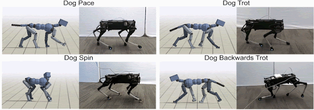 Google robot simulation
