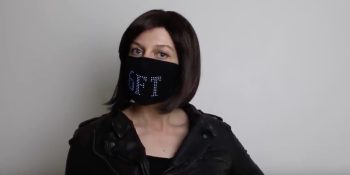 Oculus designer creates LED face mask to encourage social distancing