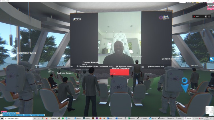Akon spoke at BlockDown pilot event in April.