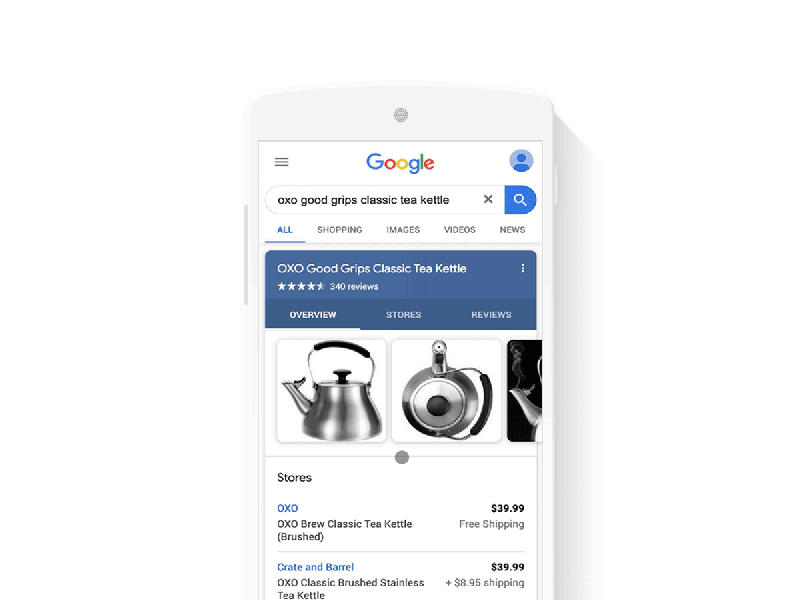 Google shopping free listings