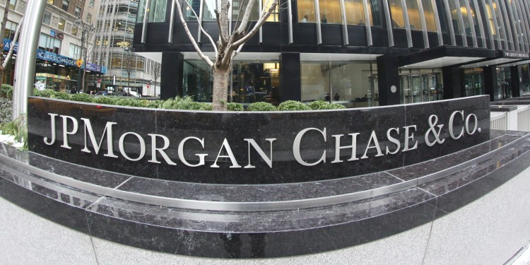The JP Morgan Chase Tower in Park Avenue, Midtown, Manhattan