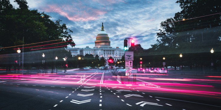 The United States Capitol Building in Washington D.C.
