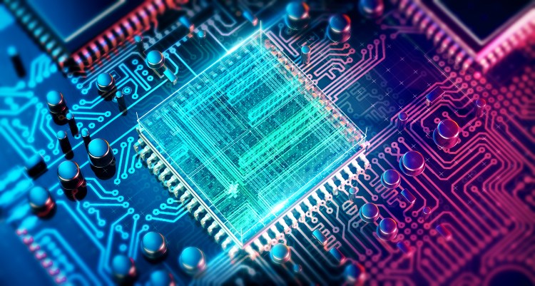 Inside of an integrated circuit
