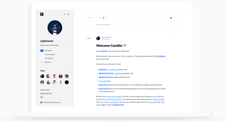 Automattic's P2
