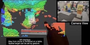 Researchers show holographic AR control system for autonomous drones