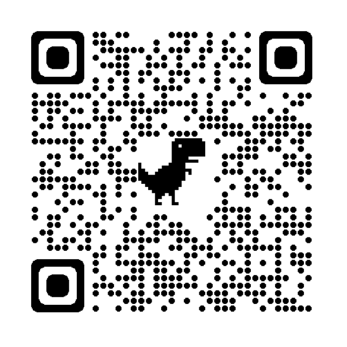 Chrome QR code dino