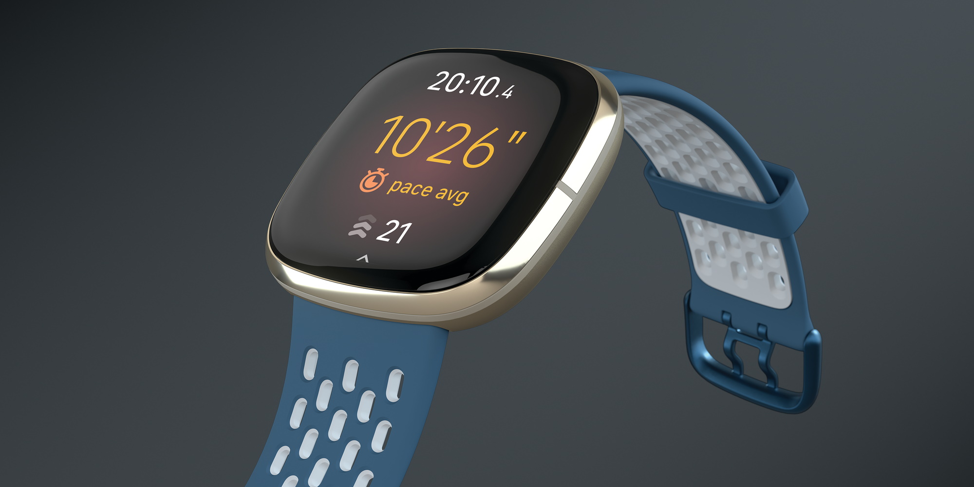 Fitbit Sense pace average