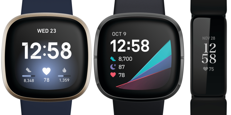 Fitbit Sense, Fitbit Versa 3, Fitbit Inspire 2
