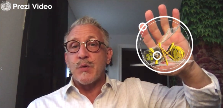 Prezi Video is working on hand-gesture control for digital content