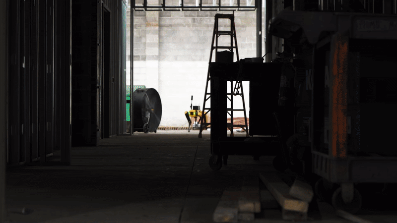 DroneDeploy kitted Spot with a 360-degree camera