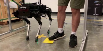 AI researchers challenge a robot to ride a skateboard in simulation