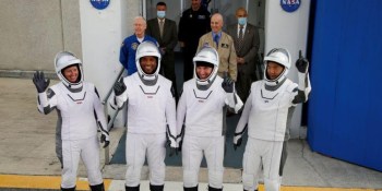 SpaceX launches astronauts on mission to the International Space Station