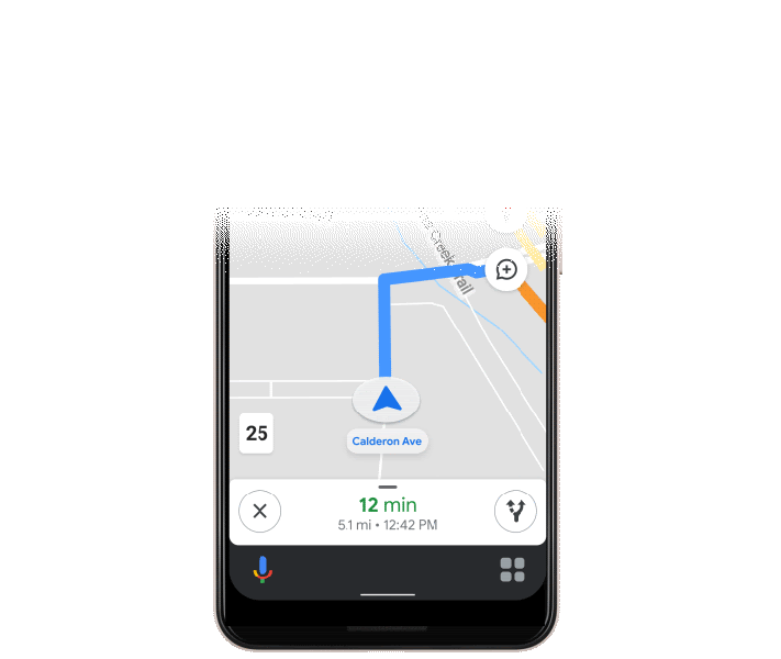 Google Maps Assistant driving 