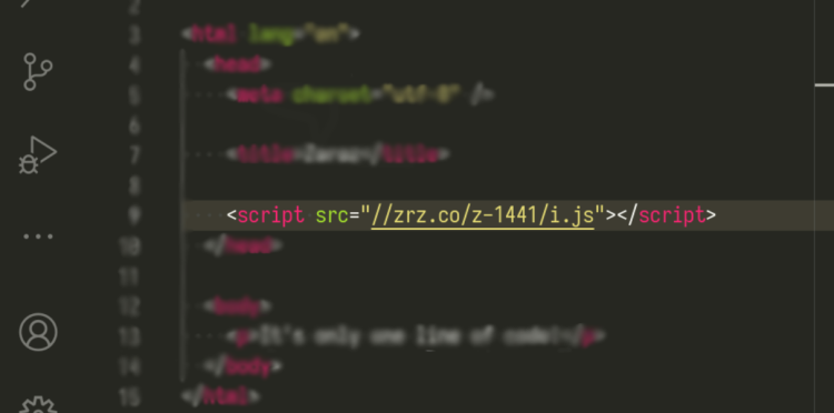 Zaraz: A single line of code