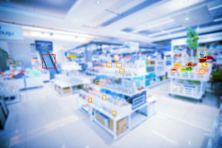 machine learning in department store