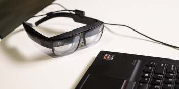 Lenovo’s ThinkReality A3 enterprise AR glasses enable data visualization in public