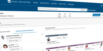 LinkedIn’s Sales Navigator gets account mapping to help sales teams identify the right buyers