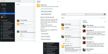HappyFox applies conversational AI to support requests made via Slack