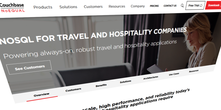 Couchbase homepage