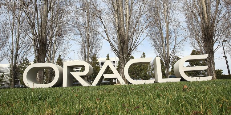Oracle Logo Sign