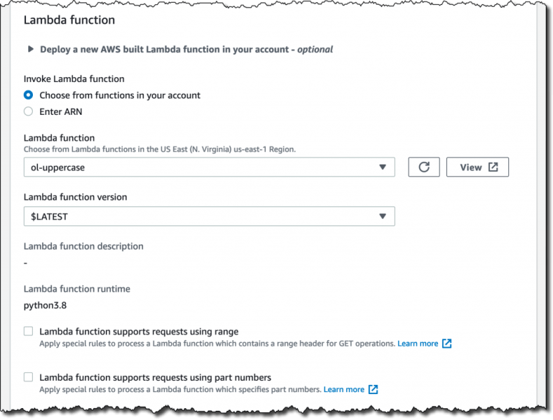 AWS S3 Object Lambda 