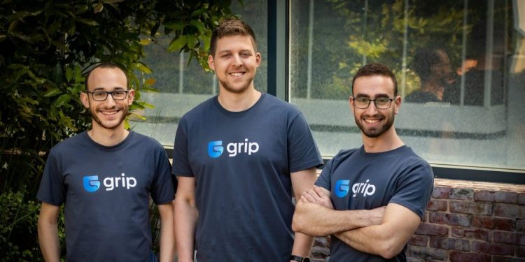 Grip Security cofounders (left to right): Idan Fast (CTO), Lior Yaari (CEO), Alon Shenkler (VP R&D). 