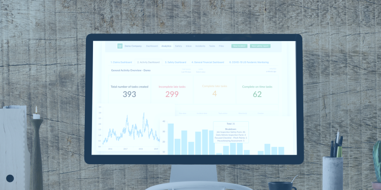Aclaimant dashboard