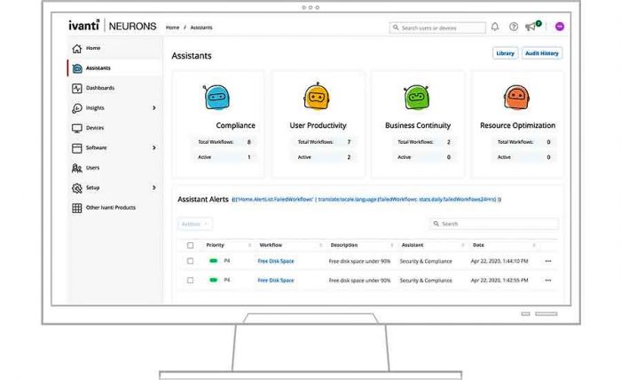 Ivanti Neurons Screen Shot