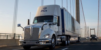 Autonomous trucking company Plus will use AI and billions of miles of data to train self-driving semis