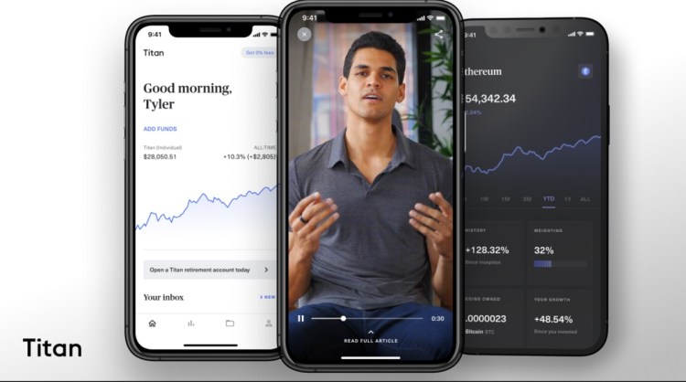 Titan has raised $58 million for its investment platform.