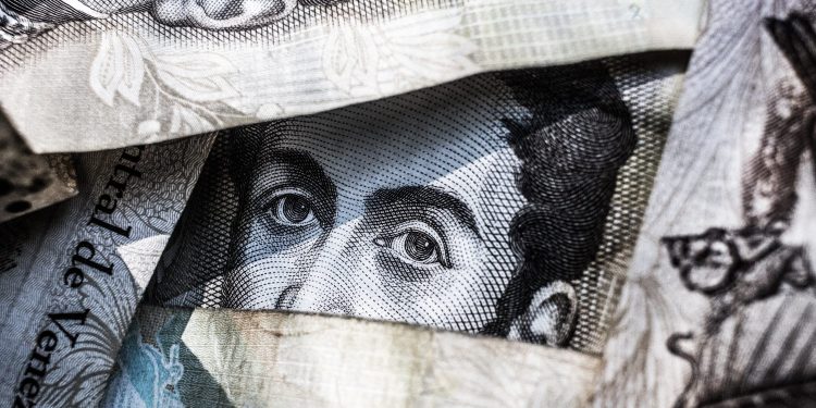 Face of a banknote assorted with other money